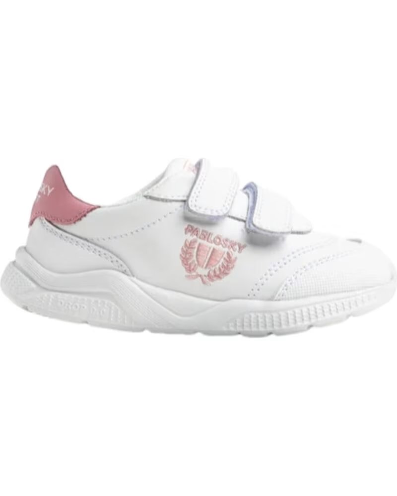 PABLOSKY ZAPATILLA COLEGIAL BAREFOOT 903907 NIÑA BLANCO