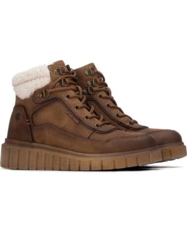 REFRESH BotIn de mujer 176272 Camel MARRóN