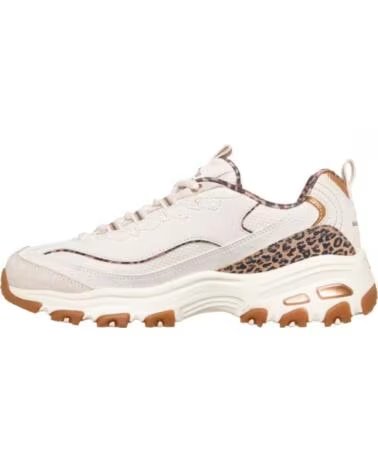 SKECHERS D´LITES WILD CHARM SAPATILHAS DESPORTIVAS FEMININAS BLANCO