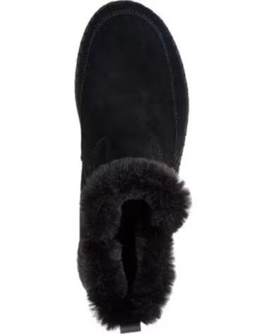 SKECHERS BOTINES PLANOS WILSHIRE BLVD - FRESH ZIP NEGRO