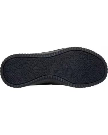 SKECHERS BOTINES PLANOS WILSHIRE BLVD - FRESH ZIP NEGRO