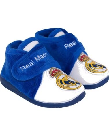 SEVILLAS KINDER BOOTIE HAUSSCHUH REAL MADRID WEISS UND BLAU BLANCO