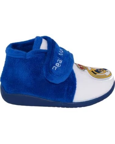SEVILLAS KINDER BOOTIE HAUSSCHUH REAL MADRID WEISS UND BLAU BLANCO