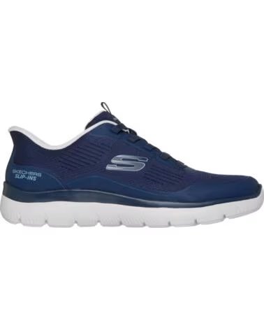 SKECHERS BASKETS SUMMITS LEYTER HOMME BLEU 233047