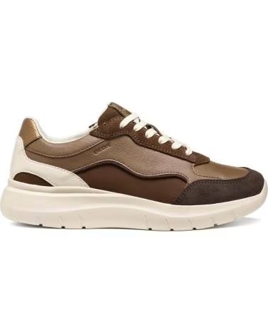GEOX D Plummery zapatilla taupe y arena mujer VARIOS COLORES