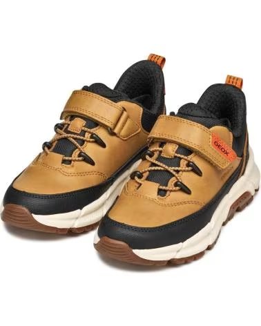 GEOX Zapatillas Flexyper Plus Marron-Negro en marron para ninos J FLEXYPER PLUS BOY