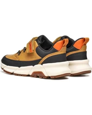 GEOX Zapatillas Flexyper Plus Marron-Negro en marron para ninos J FLEXYPER PLUS BOY
