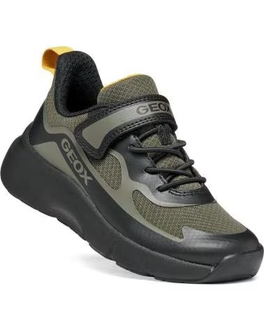 GEOX J PRO-RAN ZAPATILLAS DEPORTIVAS J65P7F 01454 VERDE NEGRO C0496 GREEN-BLACK