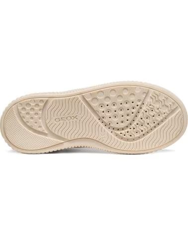 GEOX J LAQUINNY J66M3D 05402 C1MB6 IVORY LT BRONZE IVORY-LT