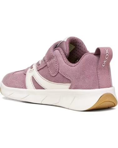 SAPATILHAS GEOX J FOOT-RUN J66PCA 022BC OLD ROSE WHITE CA81Z ROSE-WHITE
