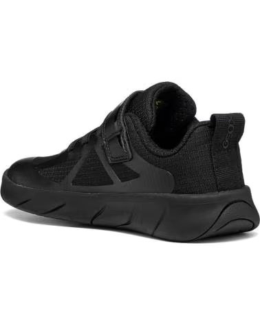 GEOX J66PDD 0FU54 J FOOT-RUN C9999 BLACK SNEAKER