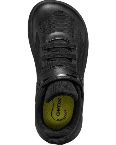 GEOX J66PDD 0FU54 J FOOT-RUN C9999 BLACK SNEAKER