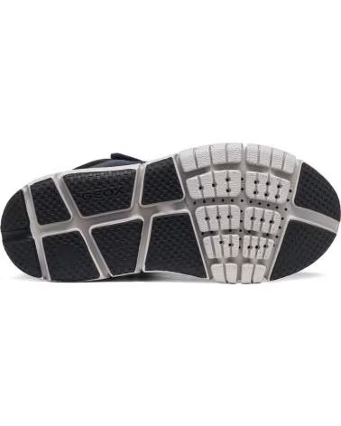 GEOX J369BA 032ME J FLEXYPER C4002 HIGH-TOP-SNEAKER IN MARINEBLAU - NAVY