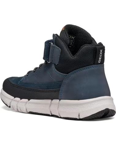 GEOX J369BA 032ME J FLEXYPER C4002 HIGH-TOP-SNEAKER IN MARINEBLAU - NAVY