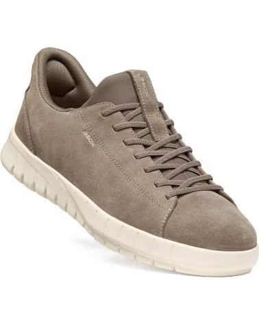 SAPATILHAS GEOX U FLEXTRIDE PLUS C6029 HOMEM TAUPE