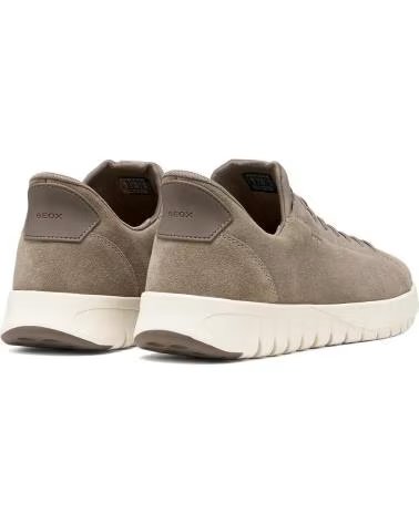 SAPATILHAS GEOX U FLEXTRIDE PLUS C6029 HOMEM TAUPE