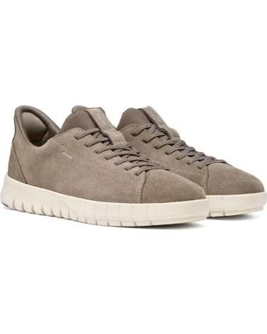 SAPATILHAS GEOX U FLEXTRIDE PLUS C6029 HOMEM TAUPE