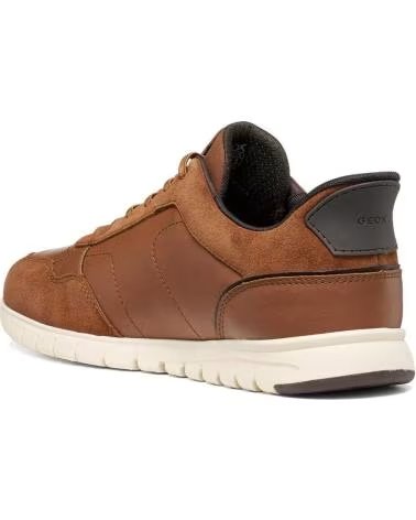GEOX U FLEXTRIDEZERO PLUS COGNAC U66NEA 0BC22 SNEAKER C6001COGNAC
