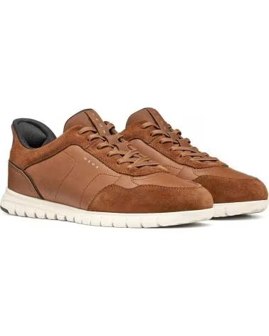 GEOX U FLEXTRIDEZERO PLUS COGNAC U66NEA 0BC22 SNEAKER C6001COGNAC
