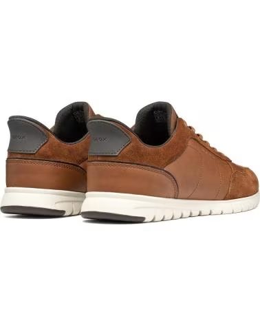 GEOX U FLEXTRIDEZERO PLUS COGNAC U66NEA 0BC22 SNEAKER C6001COGNAC