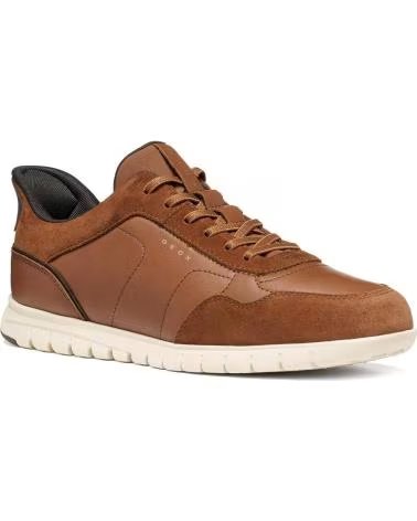 GEOX U FLEXTRIDEZERO PLUS COGNAC U66NEA 0BC22 SNEAKER C6001COGNAC