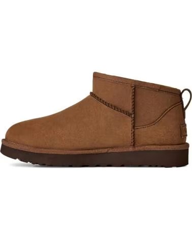 UGG 1184556 W CLASSIC ULTRA MINI NUBUCK DARK CHESTNUT STIEFEL