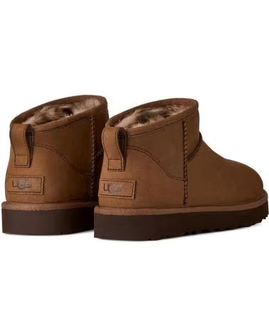 UGG 1184556 W CLASSIC ULTRA MINI NUBUCK DARK CHESTNUT STIEFEL