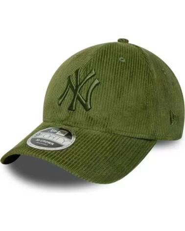 CAPPELLINO NEW ERA YORK YANKEES MLB CORD 9FORTY VERDE M-CROWN 1