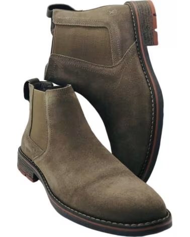 XTI Botin Serraje Hombre 143265 TAUPE