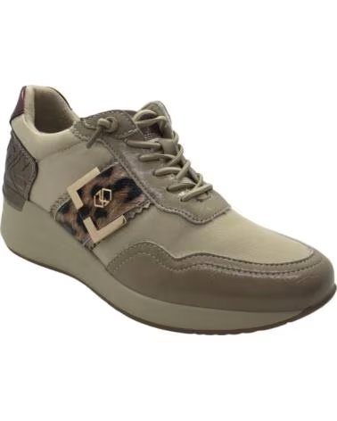 MYSOFT ZAPATILLA SNEAKER CUÑA 26M591 BEIGE