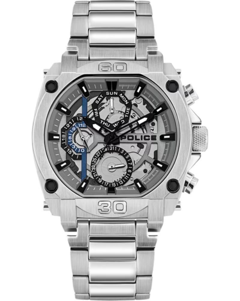 POLICE PL15472JS-13M ARGENTO PLATEADO