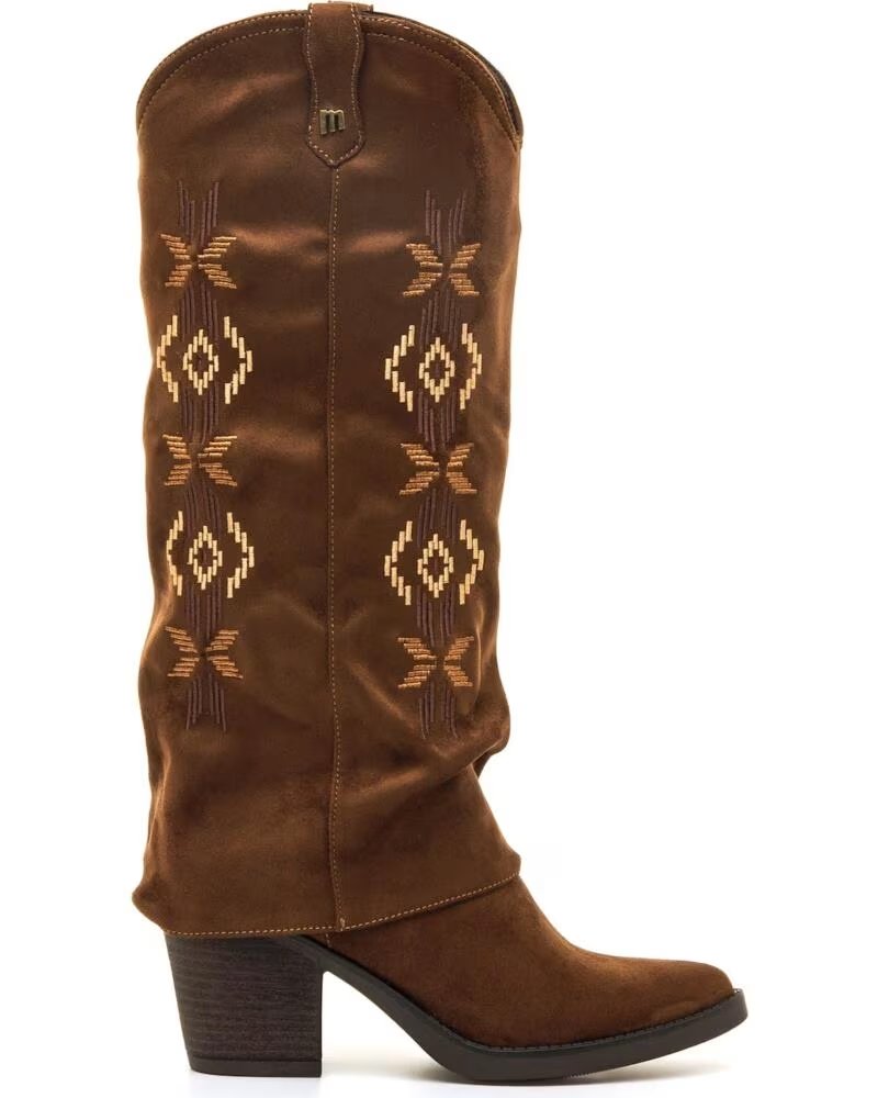 BOTTES HAUTES MTNG 56357 STYLE WESTERN MARRON MARRóN
