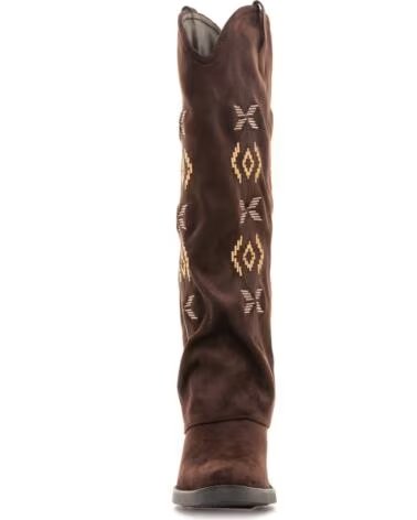 BOTTES HAUTES MTNG 56357 STYLE WESTERN MARRON MARRóN