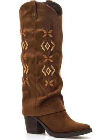 BOTTES HAUTES MTNG 56357 STYLE WESTERN MARRON MARRóN
