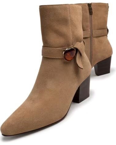 BOTINES DE TACÓN MTNG 55998 BEIGE