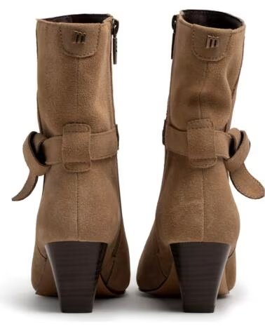 BOTINES DE TACÓN MTNG 55998 BEIGE