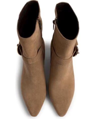 BOTINES DE TACÓN MTNG 55998 BEIGE