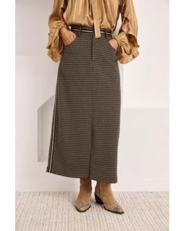 NEKANE NKN JACQUARD ROCK BESTICKTES BAND TARVIA NEGRO