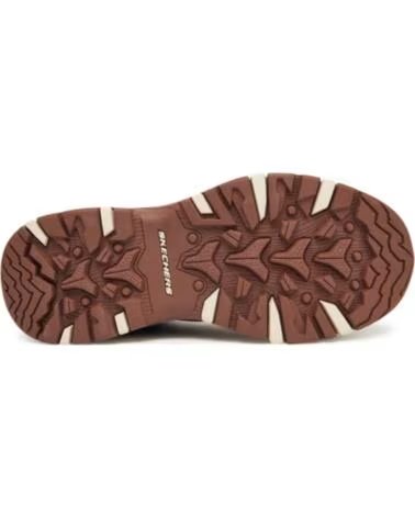 SKECHERS STIVALETTI BASSI DONNA TREGO-SNOW WORRIES MARRóN