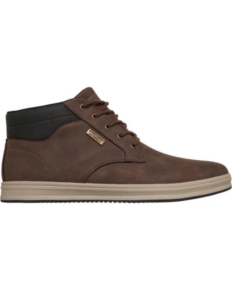SKECHERS BOTAS HOMEM WATERPROOF PALMIRO WALLACE CASTANHO MARRóN