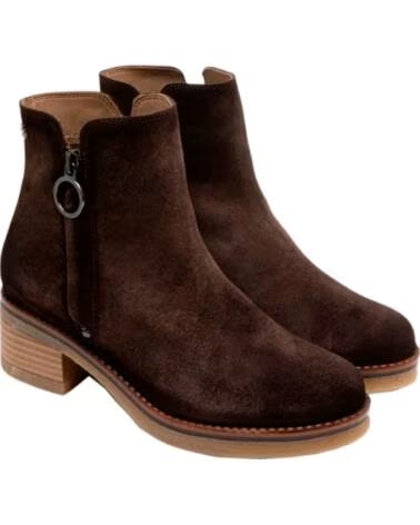 PORRONET BOTINES DE TACÓN MUJER 4831 MOKA MARRÓN