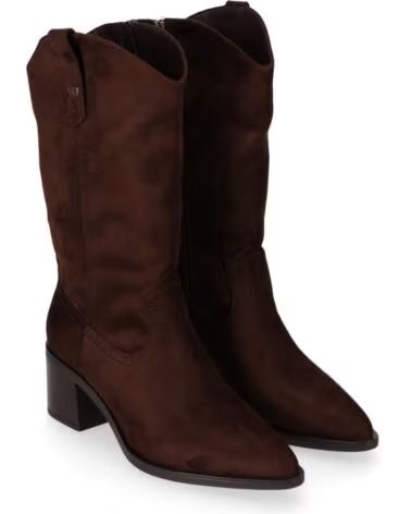 BOTAS DE MUJER CHIKA10 COLIN MARRONES DE TACÓN MEDIO MARRON-BROWN