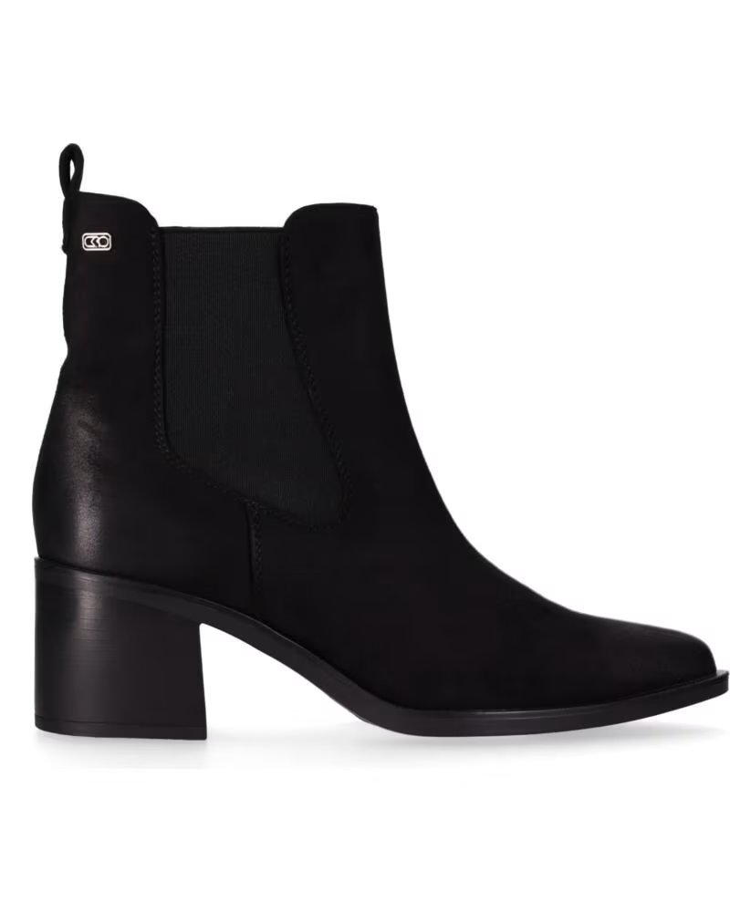 CHIKA10 COLIN 02 STIVALETTI DONNA TACCO MEDIO NEGRO-BLACK