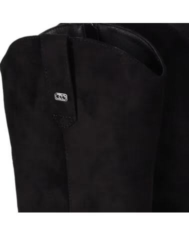 CHIKA10 COLIN 01 BOTAS DE MUJER TACÓN MEDIO NEGRO-BLACK