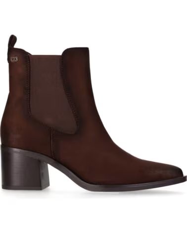 CHIKA10 COLIN 02 BOTINS DE MULHER CASTANHO MARRON-BROWN