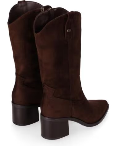 BOTAS DE MUJER CHIKA10 COLIN MARRONES DE TACÓN MEDIO MARRON-BROWN