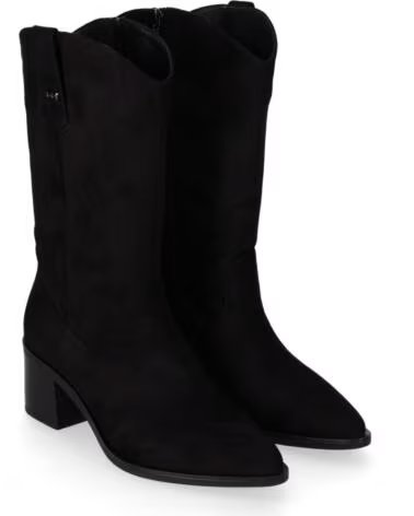 CHIKA10 COLIN 01 BOTAS DE MUJER TACÓN MEDIO NEGRO-BLACK