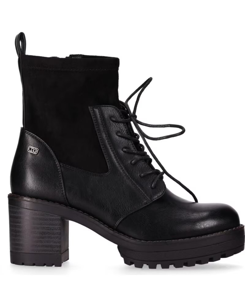 CHIKA10 PILAR 34 BOTINS DE MULHER SALTO ALTO PRETO NEGRO-BLACK