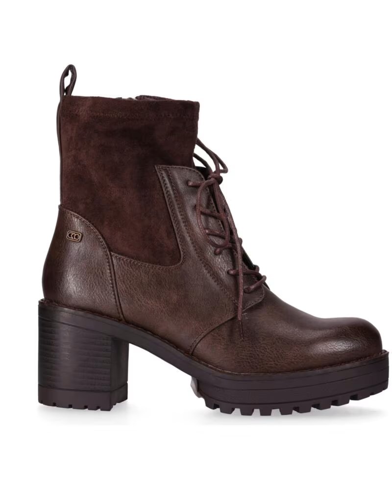 CHIKA10 PILAR 34 CASTANHO BOTAS SALTO ALTO MARRON-BROWN