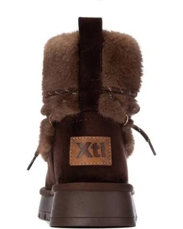 XTI Botines Planos Mujer 146531 Marron MARRóN